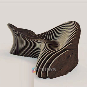 Luxury Public Bench Solid Bench OEM - Product Image 5