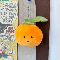 Diverse fruit- en groentepluche sleutelhangers gemengde simulatie maïs paddenstoel sinaasappel eikel pluche tas charme schattig hangend ornament cadeau