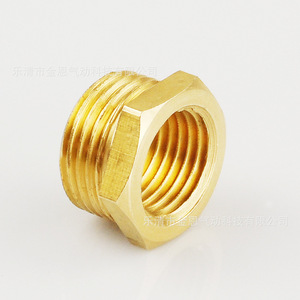 อะแดปเตอร์ทองเหลืองแบบลดขนาด 642 ข้อต่อเกลียวใน-นอก สำหรับน้ำ อากาศ น้ำมัน - Product Image 1