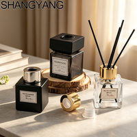 Flacon diffuseur de parfum décoratif de luxe pour la maison, 50 ml, flacons d'aromathérapie vides avec bouchon à vis, en stock