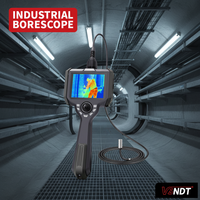 Endoscope à imagerie thermique infrarouge 5'' 360 °   Endoscope vidéo rotatif étanche IP67 pour l'inspection des galleries de canalisations souterraines