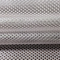 Tissu en maille 100 % polyester tricoté chaîne, recyclé, écologique et anti-humidité, pour empeignes et languettes de chaussures de sport, décontractées et pour enfants