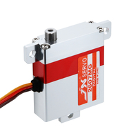 Servo Digital Delgado JX PDI-2607MG, 26.2g, 7.2kg.cm, 0.13s, Carcasa de Aluminio CNC, para Planeadores y Aviones RC de Ala Fija
