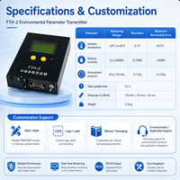 FULI FTH-2 Temperature & Humidity Transmitter for Vehicle Inspection and Emission Test Stations Automotive test lane Equipment
