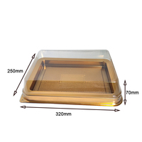 JY-3515 Jetable Gâteau Boîte et Emballage Alimentaire Plateau Biscuit Conteneur En Plastique alibaba Boîtes En Plastique
