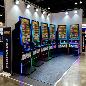 ตู้เกม QIQU Board Ready America ยอดนิยม ขนาด 43 นิ้ว เกมฝึกทักษะ Fusion NCG Deluxe ตู้เกมอาร์เคดโลหะ เครื่องเกมฝึกทักษะสำหรับขาย - Product Image 1