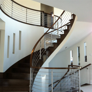 Rampe en acier inoxydable sur mesure, design moderne, balustrade pour villa, hôtel, appartement - Product Image 1