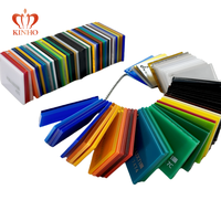 Feuilles d'acrylique noir brillant FULLUX, plaques en plastique acrylique coulé 2mm 3mm 4mm 5mm 6mm 8mm 10mm
