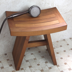 Chaise japonaise en bambou, siège de bain, <span class=keywords><strong>tabouret</strong></span> pour personnes âgées, banc de <span class=keywords><strong>douche</strong></span> pour la maison ou le salon - Product Image 5