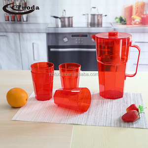 Home Use Sustainable Custom Cold Plastic <strong>Water</strong> <strong>Pitcher</strong> Bottles