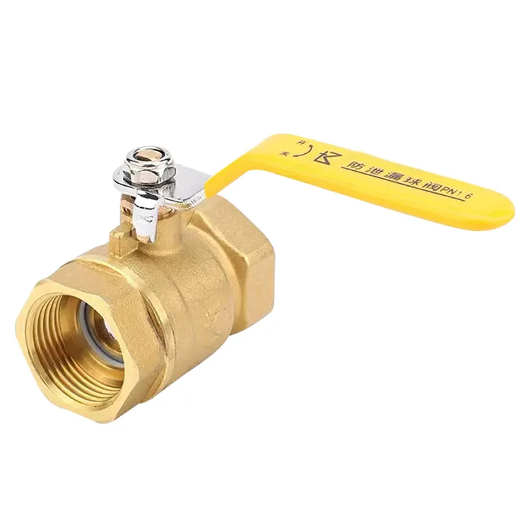 Good Quality DN50 Full Bore Thread Brass 1/2in Ball Valve for Water