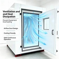 Armoire de stockage d'énergie insonorisée 40-60 dB |   Armoire acoustique en fibre de verre 304 BESS pour hôpital, atelier et centre de données