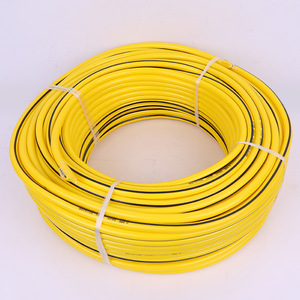 ท่อพีวีซี หนา 1.5 มม. ยาว 200 ม. สีเหลืองลายเส้นดำ สำหรับจ่ายน้ำรดน้ำต้นไม้ในสวนและล้างรถ - Product Image 3