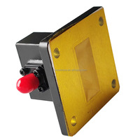 Adaptador de Guía de Onda de Banda X WR112 a Coaxial, Convertidor de Alimentación LNB de Banda X