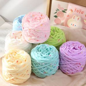 Sợi len <span class=keywords><strong>Chenille</strong></span> nhiều màu sắc, chất liệu polyester, bán chạy của Charmkey, dùng để đan tay - Product Image 1