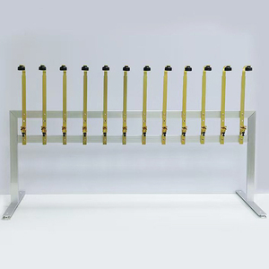 Nouveau présentoir doré pour 12 flacons de parfum, étagères de rangement pour bar à parfums liquides de 375 ml/500 ml - Product Image 2