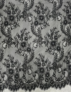 Moda eco-friendly in poliestere Nylon ciglia di <span class=keywords><strong>pizzo</strong></span> <span class=keywords><strong>francese</strong></span> cordino in <span class=keywords><strong>pizzo</strong></span> <span class=keywords><strong>per</strong></span> la signora di nozze abiti da donna tovaglia - Product Image 4