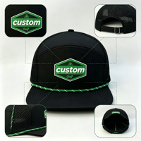 Casquette de baseball en toile tendance pour hommes et femmes 2026, perforée au laser, imperméable, avec patch PVC personnalisé, style Gorras