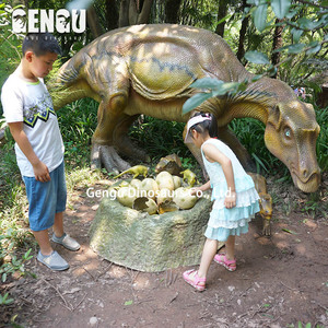 Trong nhà animatronic khủng long cho công viên giải trí trung tâm mua sắm sân bay daycare mẫu giáo trường kim loại con số hình ảnh Tên - Product Image 4