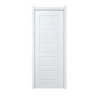 Portes intérieures modernes en MDF finies pour chambre à coucher, salle de bain, salon, bureau, hôtel, appartement
