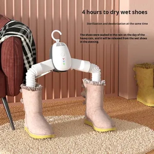 Tendedero Eléctrico Portátil Plegable, Máquina <span class=keywords><strong>de</strong></span> Secado Inteligente con Aire Caliente y Secado Rápido, <span class=keywords><strong>de</strong></span> Plástico, para Uso en el Hogar y Viajes - Product Image 4