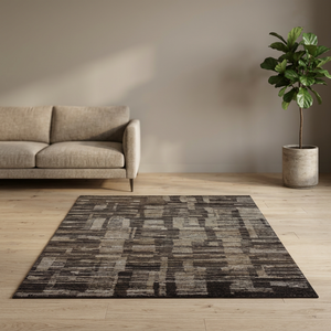 Tapis floral en laine fait main 2026, à poils longs, tufté à la main, antidérapant, design moderne pour la maison et les pique-niques - Product Image 2