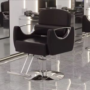 Silla de Barbero Giratoria y Ajustable, Equipo de Belleza para Spa, Silla de Salón para Estilistas, Tatuadores y Barberías, en Oferta - Product Image 4