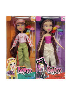 <span class=keywords><strong>Poupée</strong></span> Bratz <span class=keywords><strong>LOL</strong></span> MGA Série Été 2026 de 10 pouces avec grandes jambes et pieds épais, corps solide, tête volumineuse, avec accessoire ballon - Product Image 3