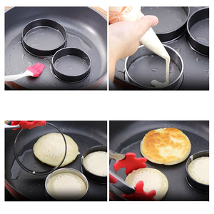 Moules à biscuits en acier inoxydable à double rouleau pour <span class=keywords><strong>tarte</strong></span> aux fruits, 10cm, 8cm - Product Image 4
