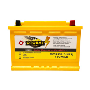 <span class=keywords><strong>12V</strong></span> 75AHメンテナンスフリー鉛アシッドカーバッテリーUPSオートバイ用ゴルフカート用60AHストレージ容量 - Product Image 4