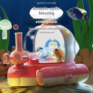 Bjq Trẻ Em Đồ Chơi Mini Pachinko Máy Catapult Đá Cẩm Thạch Câu Đố Chụp Hội Đồng Quản Trị Trò Chơi Biển Thuyền Hình Dạng Pinball Máy - Product Image 5