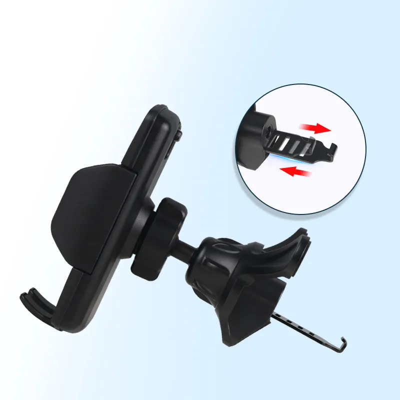 Universal Aluminum Best Seller Car Phone Holder Air Vent Mount Ipad Selfie Cell Tripod Head With Screw Mobile Special