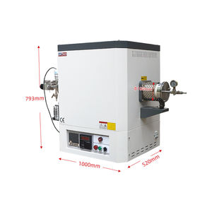 Fabricante de Hornos de Tubo de Laboratorio de Alta Temperatura, Horno de Tubo de Hidrógeno para Sinterización al Vacío Horizontal de 1700 °C - Product Image 3