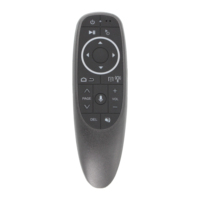 Vente en gros de souris aérienne G10s, télécommande intelligente multifonctionnelle, gyroscope, mini télécommande LED pour TV, commande vocale pour Android avec rétroéclairage