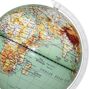 Globo Terráqueo Giratorio de 20 cm/8 Pulgadas, Ecológico, de ABS+Metal, con Función de Lápiz Parlante en Varios Idiomas, Realidad Aumentada, para Oficina y Geografía - Product Image 6