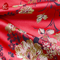 Tissu Jacquard Écologique Occultant Double Face pour Vêtements Hommes et Filles, Brocart Damassé Occultant
