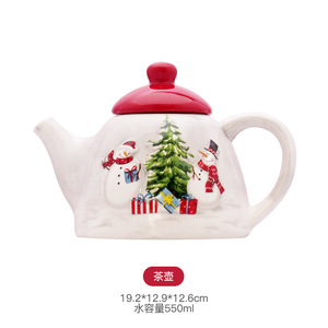 Platos de <span class=keywords><strong>cena</strong></span> de cerámica para el hogar, <span class=keywords><strong>restaurante</strong></span> y Hotel, diseño creativo navideño, novedad de <span class=keywords><strong>2022</strong></span> - Product Image 5