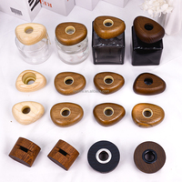 Tapa de Bambú de 28 mm para Botella de Vidrio/Botella de Vidrio con Gotero