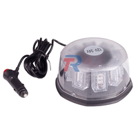 24 LED clignotant lumière magnétique de sécurité pour le courrier rural bénévole déneigement agriculture labour barres lumineuses