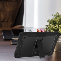 Étui rigide en silicone pour tablette Samsung Galaxy Tab A9 Plus 11 pouces X210 X215 avec béquille intégrée pour étui Tab A9 Plus