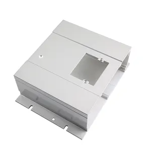 Recinto de aluminio extruido personalizado Recintos de caja de aleación de metal para electrónica