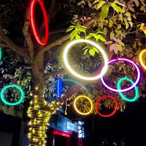 Lampes LED pour arbre avec indice de protection IP65, effet halo doux pour éclairage décoratif extérieur - Product Image 1