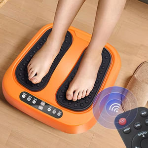 Tapis de massage pliable pour les pieds et les jambes en ABS - Masseur de pieds portable avec rouleaux pour un rangement compact et les voyages - Product Image 1