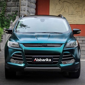 Film d'emballage de <span class=keywords><strong>voiture</strong></span> vert jade foncé de haute qualité en PET 1.52*17M sans bulle Auto vinyle <span class=keywords><strong>autocollant</strong></span> de changement de couleur de <span class=keywords><strong>voiture</strong></span> complète - Product Image 1