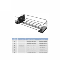Bouteille boisson alimentation automatique Double face étagère poussoir en boîte collations Pack poussoir supermarché étagère à ressort poussoir