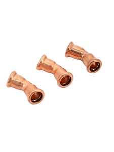 Accesorios <span class=keywords><strong>de</strong></span> Tubería <span class=keywords><strong>de</strong></span> <span class=keywords><strong>Agua</strong></span> en Forma <span class=keywords><strong>de</strong></span> M <span class=keywords><strong>de</strong></span> Cobre Puro al 99.9% con Conector <span class=keywords><strong>de</strong></span> 45 Grados, <span class=keywords><strong>Abrazadera</strong></span> Doble, Estándar Europeo y Americano - Product Image 3