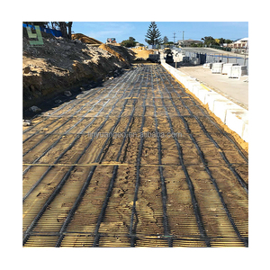 Rejilla de polietileno/geomalla de HDPE uniaxial/rejilla de malla de plástico unixial - Product Image 3