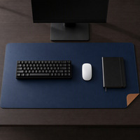 Tapis de souris intelligent à chargement sans fil, grand tapis de bureau en feutre, logo personnalisé, imperméable, résistant aux rayures, pour le bureau et les jeux