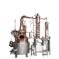 Alambic de distillation d'alcool éthylique pour whisky écossais DIY de 500 l et 1000 l, tours de distillation, installation pour brandy, whisky, rhum, tequila