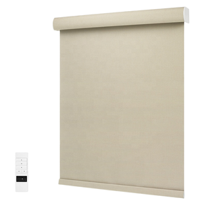 Tùy chỉnh cơ giới thông minh rèm cửa sổ ngoài trời Zip theo dõi Rèm Rèm màn trập Con lăn Rèm cho màn cửa sổ - Product Image 1